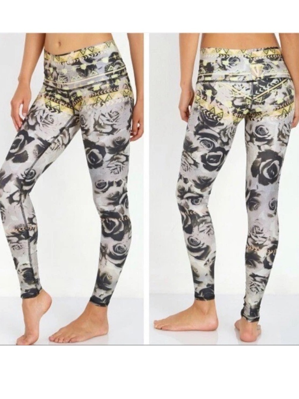 teeki desert rose high waisted tights leggings